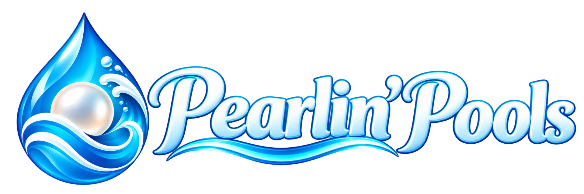 Pearlin Pools logo